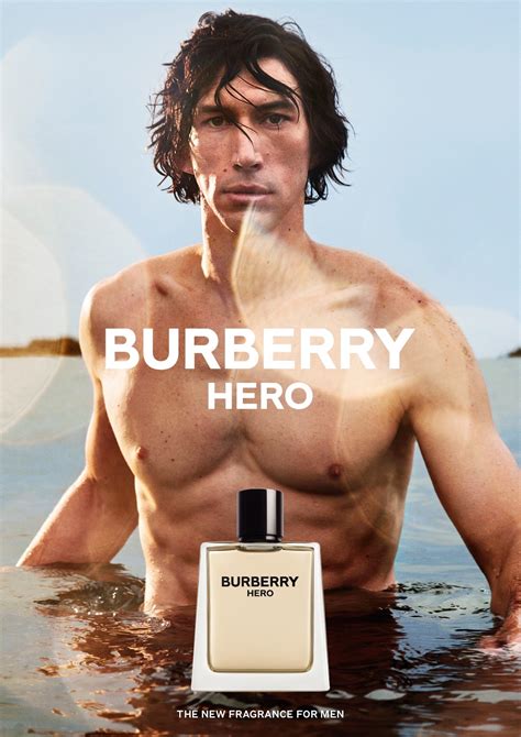 model burberry hero|adam driver cologne.